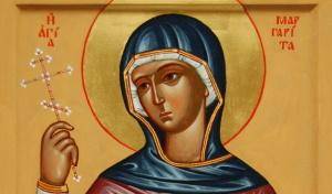 Православная Церковь отмечает память святой великомученицы Марины