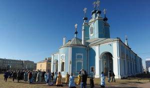 Святыни из монастыря Хиландар прибыли в Сампсониевский собор