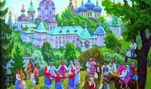В Свято-Троицкой Александро-Невской лавре С-Пб открылся пасхальный фестиваль «Красная горка»