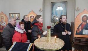 Свято-Петровское православное малое братство в гостях в храме святителя Спиридона Тримифунтского