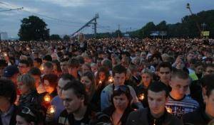 Свыше миллиона человек зажгли “Свечу памяти” в годовщину начала Великой Отечественной войны